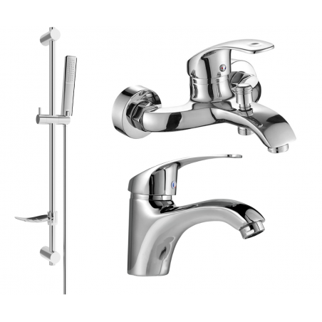 Mexen Fabia DF72 ensemble de baignoire, chrome - 746503DF72-00