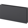 Mexen CVHF20 Radiateur mural plat hygiénique 300 x 1500 mm, raccordement inférieur, 852 W, anthracite - W620HF-030-150-66