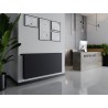 Mexen CVHF20 Hygiene Flat radiateur panneau 400 x 700 mm, raccordement par le bas, 503 W, anthracite - W620HF-040-070-66