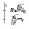 Mexen Fabia DF62 ensemble de bain, chromé - 746503DF62-00