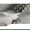 Baignoire Mexen Hugo carrée SMC 90 x 90 cm, blanche, cache-bloc blanc - 42109090-W