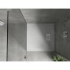 Mexen Hugo receveur de douche carré SMC 90 x 90 cm, blanc, cache blanc - 42109090-W