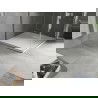 Baignoire Mexen Hugo carrée SMC 90 x 90 cm, blanche, cache-bloc blanc - 42109090-W