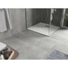 Mexen Hugo receveur de douche carré SMC 90 x 90 cm, blanc, cache d'or - 42109090-G