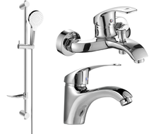 Ensemble de baignoire Mexen Fabia DF05, chrome - 746503DF05-00