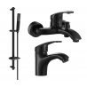 Mexen Fabia DB72 ensemble de baignoire, noir - 746503DB72-70