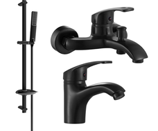 Mexen Fabia DB72 ensemble de baignoire, noir - 746503DB72-70
