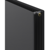 Radiateur plat d'hygiène Mexen CVHF20 600 x 1100 mm, connexion inférieure, 1104 W, anthracite - W620HF-060-110-66
