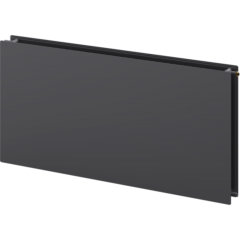 Radiateur plat d'hygiène Mexen CVHF20 600 x 1100 mm, connexion inférieure, 1104 W, anthracite - W620HF-060-110-66
