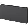 Radiateur plat d'hygiène Mexen CVHF20 600 x 1100 mm, connexion inférieure, 1104 W, anthracite - W620HF-060-110-66