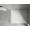 Mexen Hugo receveur rectangulaire SMC 120 x 100 cm, blanc, cache blanc - 42101012-W