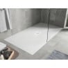 Mexen Hugo receveur de douche rectangulaire SMC 160 x 100 cm, blanc, cache blanc - 42101016-W