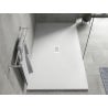 Receveur rectangulaire Mexen Hugo SMC 170 x 100 cm, blanc, couvre-ornement blanc - 42101017-W