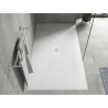 Mexen Hugo receveur de douche rectangulaire SMC 180 x 100 cm, blanc, cache blanc - 42101018-W