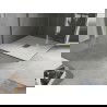 Bâti Mexen Hugo carré SMC 100 x 100 cm, blanc, cache en or - 42101010-G