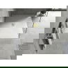 Bac rectangulaire Mexen Hugo SMC 110 x 100 cm, blanc, cache en or - 42101011-G