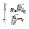 Ensemble de baignoire Mexen Fabia DB05, chrome - 746503DB05-00