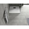 Mexen Hugo receveur de douche carré SMC 70 x 70 cm, blanc, cache noir - 42107070-B