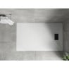 Mexen Hugo receveur rectangulaire SMC 150 x 70 cm, blanc, cache noir - 42107015-B