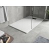 Mexen Hugo receveur de douche rectangulaire SMC 160 x 70 cm, blanc, cache noir - 42107016-B