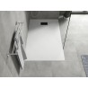 Mexen Hugo receveur de douche rectangulaire SMC 160 x 70 cm, blanc, cache noir - 42107016-B