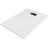 Mexen Hugo bac rectangulaire SMC 110 x 80 cm, blanc, cache noir - 42108011-B