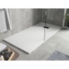 Mexen Hugo receveur de douche rectangulaire SMC 170 x 80 cm, blanc, cache noir - 42108017-B