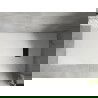 Bac rectangulaire Mexen Hugo SMC 180 x 80 cm, blanc, couvercle noir - 42108018-B