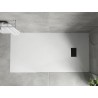 Mexen Hugo receveur de douche rectangulaire SMC 180 x 80 cm, blanc, cache noir - 42108018-B