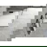 Mexen Hugo bac rectangulaire SMC 120 x 90 cm, blanc, cache-noeud noir - 42109012-B