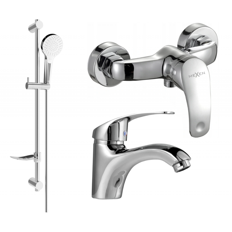 Mexen Fabia DF05 ensemble de douche, chrome - 746504DF05-00