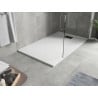 Mexen Hugo receveur de douche rectangulaire SMC 160 x 90 cm, blanc, cache noir - 42109016-B