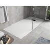 Mexen Hugo receveur de douche rectangulaire SMC 170 x 90 cm, blanc, cache noir - 42109017-B