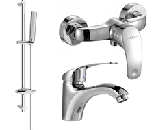 Ensemble de douche Mexen Fabia DB72, chromé - 746504DB72-00