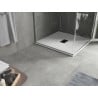Mexen Hugo receveur de douche carré SMC 100 x 100 cm, blanc, cache noir - 42101010-B