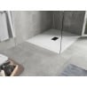 Mexen Hugo receveur de douche rectangulaire SMC 130 x 100 cm, blanc, cache noir - 42101013-B