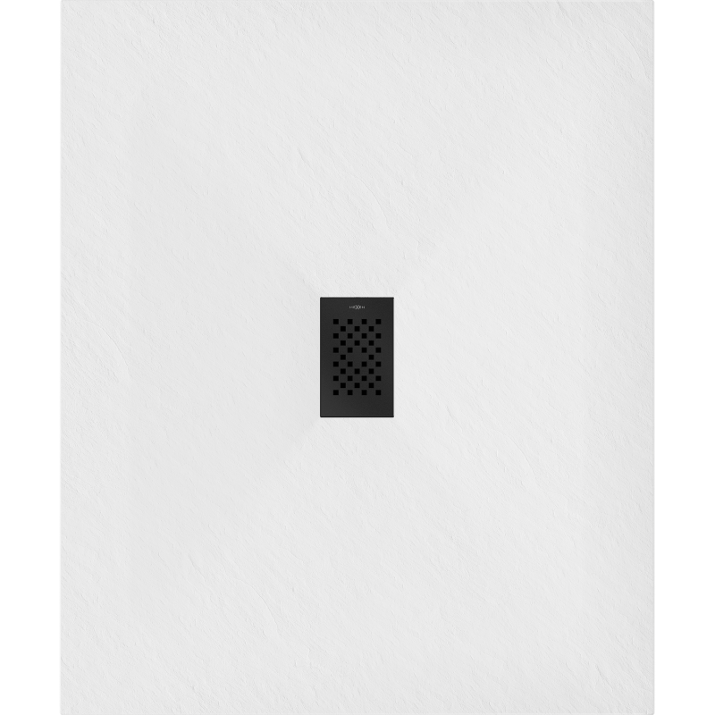 Mexen Hugo receveur de douche rectangulaire SMC 120 x 100 cm, blanc, cache noir - 42101012-B