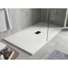 Mexen Hugo receveur de douche rectangulaire SMC 150 x 100 cm, blanc, cache noir - 42101015-B