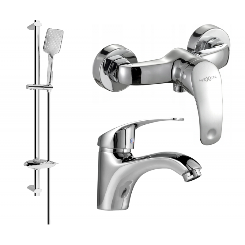 Mexen Fabia DB62 ensemble de douche, chrome - 746504DB62-00