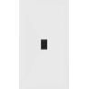 Mexen Hugo receveur de douche rectangulaire SMC 200 x 100 cm, blanc, cache noir - 42101020-B