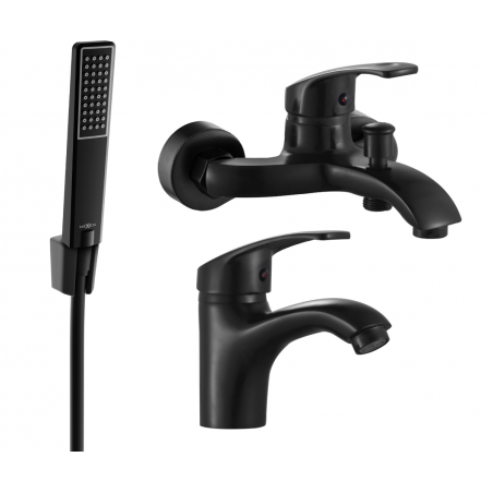 Mexen Fabia R72 ensemble de bain, noir - 746503R72-70