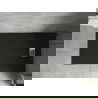 Mexen Hugo bac à douche rectangulaire SMC 140 x 80 cm, noir, couvercle inox - 42708014-X