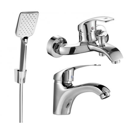 Mexen Fabia R62 ensemble de bain, chrome - 746503R62-00