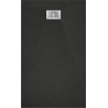 Mexen Hugo receveur rectangulaire SMC 150 x 80 cm, noir, cache inox - 42708015-X