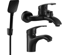 Mexen Fabia R62 ensemble de baignoire, noir - 746503R62-70