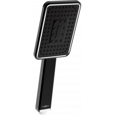 Mexen R-54 pommeau de douche 1 fonction, noir/chrome - 79554-71