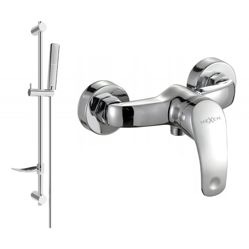 Mexen Fabia DF72 mitigeur de douche avec ensemble de douche, chrome - 74654DF72-00