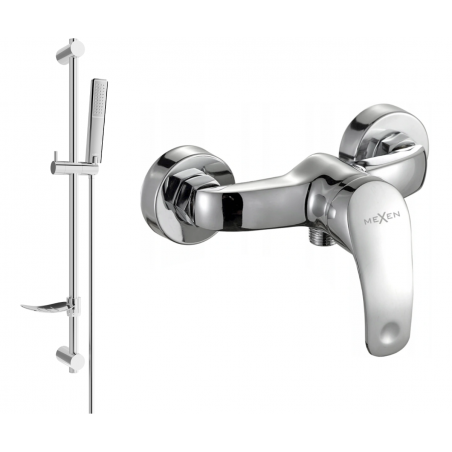 Mexen Fabia DF72 mitigeur de douche avec ensemble de douche, chrome - 74654DF72-00