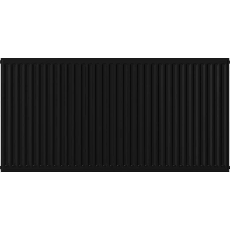 Mexen CH10 Hygiene radiateur à plaques 400 x 1100 mm, raccordement latéral, 475 W, noir - W410H-040-110-70