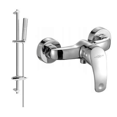 Mexen Fabia DB72 robinet de douche avec ensemble de douche, chromé - 74654DB72-00